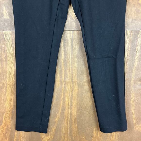 J Crew Womens Pants Black Ankle Cropped Mercantile Side Zip Leggings Stretch 8 - Picture 3 of 11